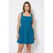 Robe courte Forever 21 Robe courte Taille 40 / L Bleu