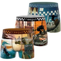 Boxers Freegun Lot de 3 boxers enfant California Vibes