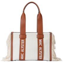 Cabas Mac Alyster Sac porte epaule Ref 68019 Cognac 37*26*10 cm