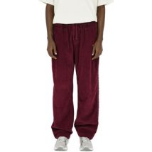 Pantalon Hologramme Pant Streetwear Velvet Burgundy