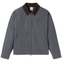 Blouson Staple Jaket Hardware Canvas Charcoal