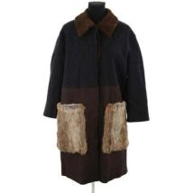 Manteau Hache Manteau en laine marron