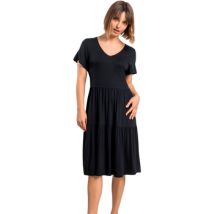 Robes midi Admas Robe estivale manches courtes Cute