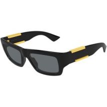 Lunettes de soleil Bottega Veneta BV1452S Lunettes de soleil, Noir/Gris, 53 mm