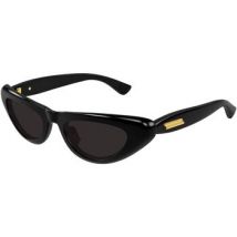 Lunettes de soleil Bottega Veneta BV1450S Lunettes de soleil, Noir/Gris, 51 mm