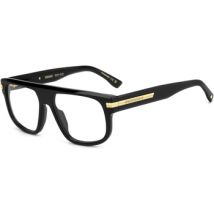 Lunettes de soleil Dsquared D2 0179 Cadres Optiques, Noir, 56 mm