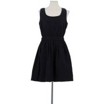 Robe courte Carven Robe en coton noire
