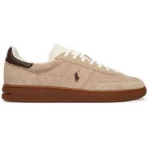 Baskets basses Ralph Lauren BEDFORD PP - 809P09753005-MILKSHAKE/DARK BROWN