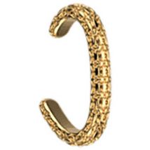 Boucles oreilles Les Georgettes earcuff Les Cadettes Eclipse laiton doré