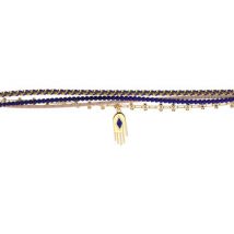 Collier Les Georgettes Bracelet Les Cadettes Mia quatre rangs main