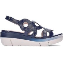 Sandales compensées Wonders d8282 baltic