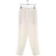 Pantalons droit Brunello Cucinelli Pantalon droit blanc