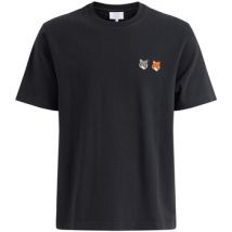 T-shirt Maison Kitsuné T-Shirt Maison Kitsuné jersey de coton couleur anthracite