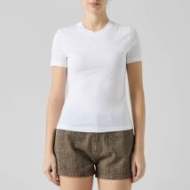 T-shirt Versace Jeans Couture T-shirt con logo glitter