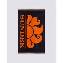 Serviettes de plage Sundek AM312ATC1050 CLSC LOGO-00724 NAVY