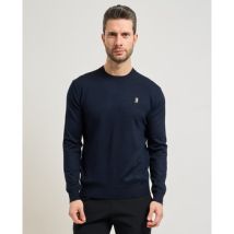 Pull Refrigue Pull col rond homme en mélange viscose