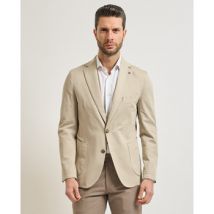 Veste Bharnaba Veste homme à un rang de boutons en coton