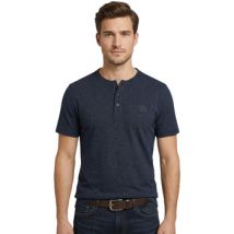 T-shirt Tom Tailor - Tee Shirt gaufré - marine