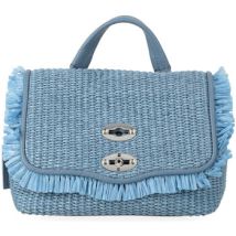 Sac à main Zanellato Sac Baby en osier bleu