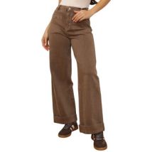 Jeans La Modeuse Jeans pour femme - Café -