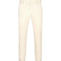 Pantalon Alberto Pantalon Jump Stripe Ecru