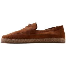 Mocassins Gioseppo Espadrilles en cuir homme Ref 67861 Tan