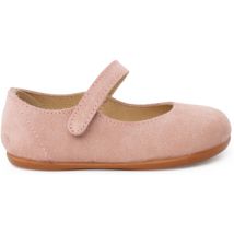 Ballerines enfant Pisamonas Babies Barefoot Suéde Fille Premiers Pas