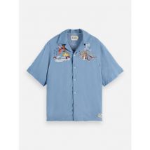 Chemise Scotch & Soda - THE 40TH ANNIVERSARY RELAXED-FIT SHORT SLEEVE