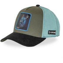 Casquette Capslab Casquette trucker premium avec filet Forest