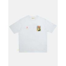 T-shirt saē paris T-shirt Toshi parachute blanc Homme