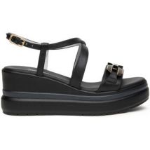 Sandales compensées NeroGiardini NGDPE26-615953-blk