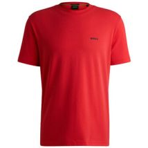 T-shirt HUGO T-shirt Regular en coton stretch avec logo contrastant TEE B
