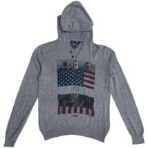 Pull enfant Japan Rags Pull - Gris - 10 ans - Très bon état