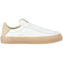 Baskets basses Aqua Alta Sneaker in pelle e suede color bianca