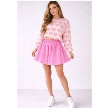 Jupes courtes Kebello Jupe F, Rose