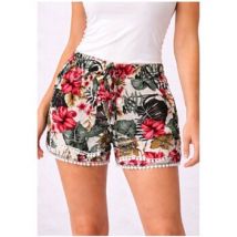 Short Kebello Short fluide, en coton F, Blanc