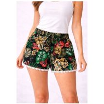 Short Kebello Short fluide, en coton F, Vert