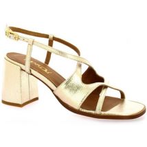 Sandales à talon Maroli Nu pieds cuir laminé