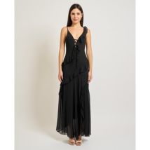Robe Relish Robe longue femme double décolleté