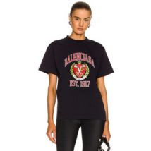 T-shirt Balenciaga COLLEGE T-SHIRT NAVY