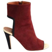 Boots Michel Vivien Talons bordeaux