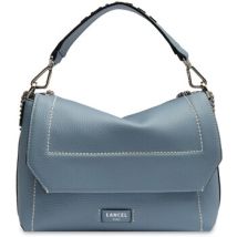 Sac a main Lancel Paris 1876 Sac Lancel Ninon Soft M en cuir bleu clair