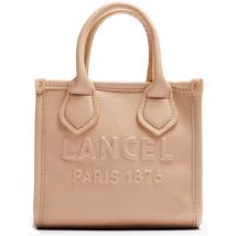 Sac à main Lancel Paris 1876 Sac cabas Lancel Jour mini en cuir couleur cappuccino