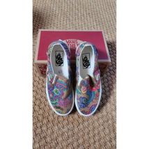 Baskets basses Vans Vans slip on fleuries bloom