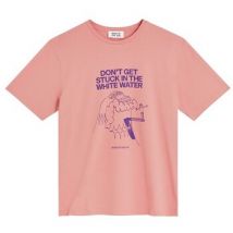 T-shirt Bask In The Sun Waves Tee Pink