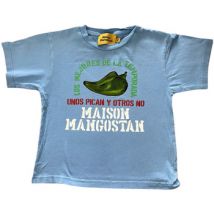 T-shirt enfant Maison Mangostan T-shirt - Bleu - 6 ans - Très bon état
