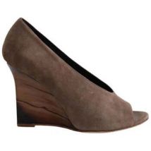Chaussures escarpins Burberry Talons marron
