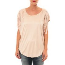 Blouses Nina Rocca Top C1844 beige