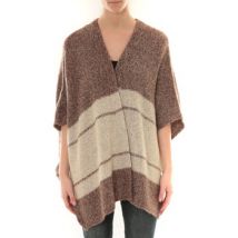 Gilet Barcelona Moda Gilet YM21 Marron et Beige