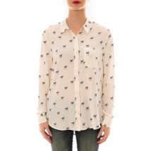 Chemise Davis Chemise SALLY ecru imprimée zebre